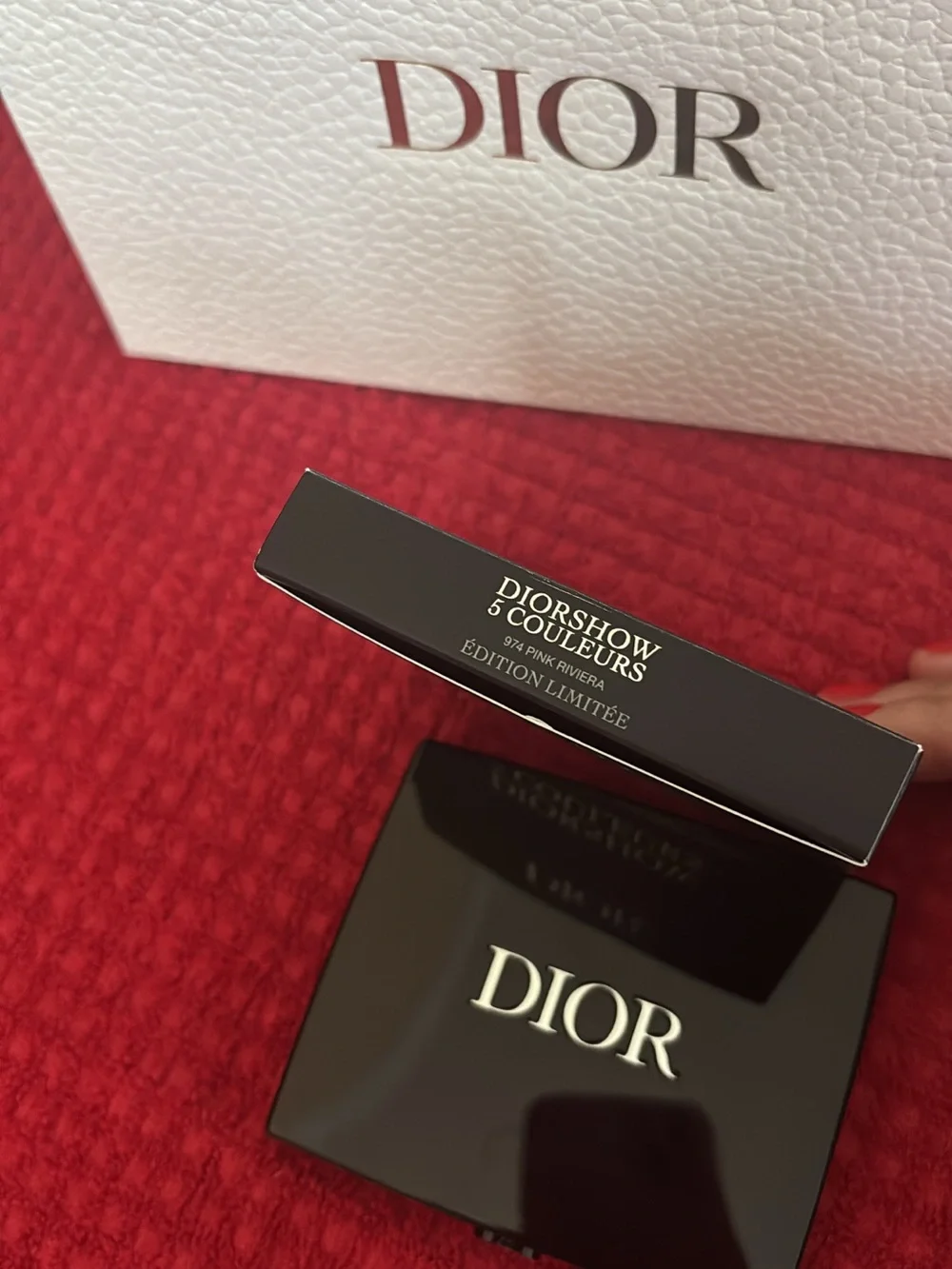 Dior Diorshow 5 Couleurs Eyeshadow Palette — Pink and Gold Tones Limited Edition